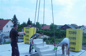 Stahlbeton und Treppen